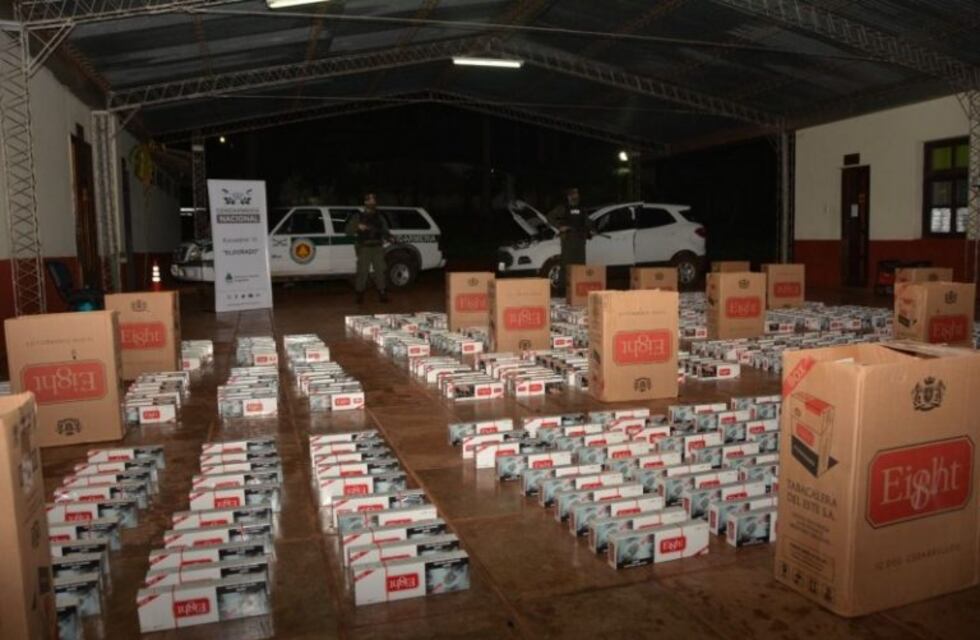 Gendarmería incautó cigarrillos por más de un millón de pesos