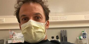 Alessandro del Piero en el hospital (Instagram)