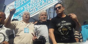 Mauricio Saillén (de negro)\u002E