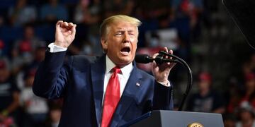 Donald Trump está cerca del segundo juicio político. (AFP)