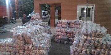 El decomiso se llevó a cabo cerca de Rafaela\u002E (Prensa Gendarmería Nacional)