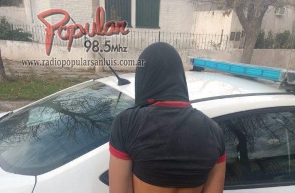 Sorprendieron a un ladrón con el botín en plena huida