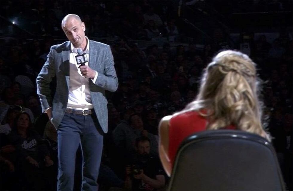Manu Ginóbili hizo llorar a su mujer con un conmovedor agradecimiento