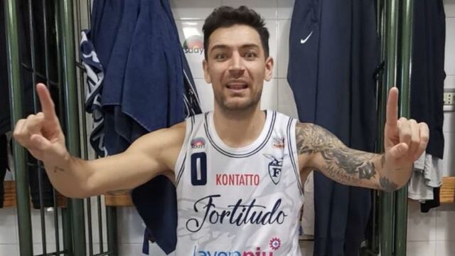 Carlos Delfino, basquetbolista del Fortitudo Bologna\u002E (Marca)