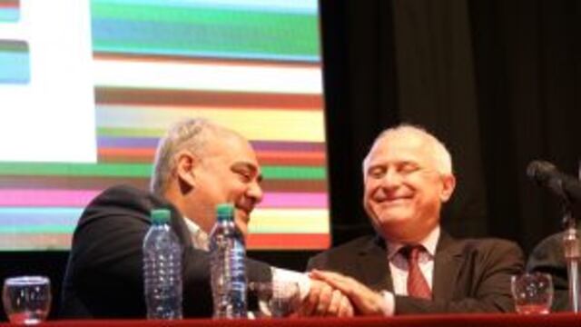 Los funcionarios vienen trabajando juntos por obras que involucran a ambas provincias.