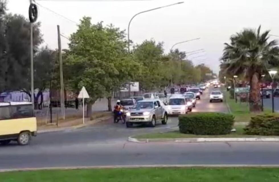 Cientos de fieles se sumaron a la caravana en honor a la Virgen de Fátima en San Rafael