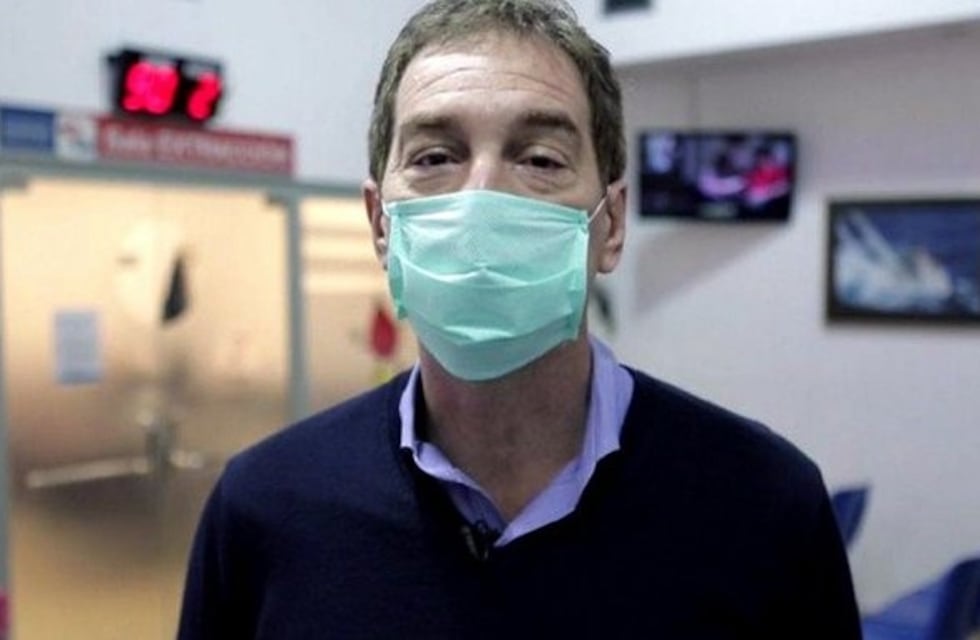 Diego Santilli: "En el espacio público uno se puede infectar pero es menos probable"