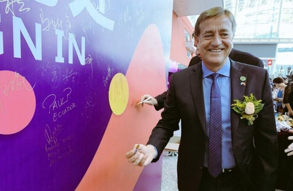 Rodolfo Suarez presente en la 23ª edición de Interwine China