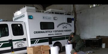 La carga estaba embalada en encomiendas y con destino en a la ciudad de Córdoba