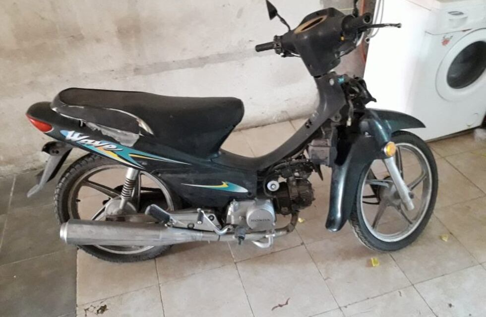 Infraganti: cayó un delincuente cuando estaba a punto de vender una moto robada