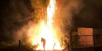 Horas dramáticas en Mburucuyá por incendios rurales\u002E
