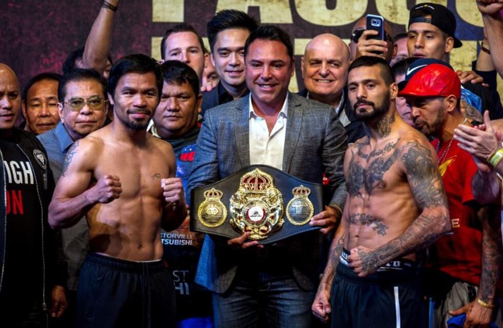 Lucas Matthysse choca con Manny Pacquiao