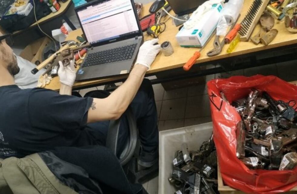 La Anmac retiró más de 3.000 armas de Entre Ríos para destruirlas