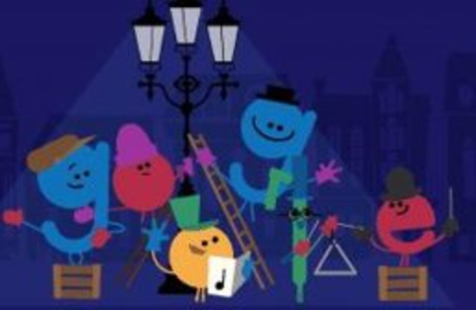 Google festeja Navidad con un doodle animado