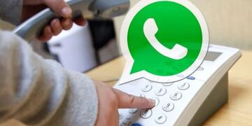 Whatsapp disponible en el teléfono fijo