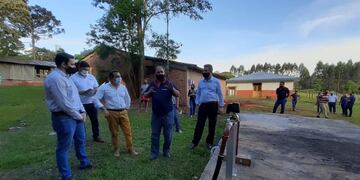 Herrera Ahuad recorrió el establecimiento este jueves\u002E