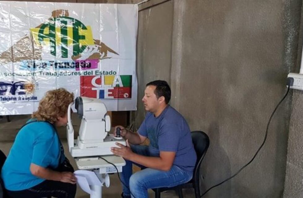 Las Heras: campaña de la Fundación Argentina de Baja Visión