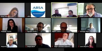 Reunión de vecinos con ABSA