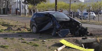 Suran choque en Malargüe