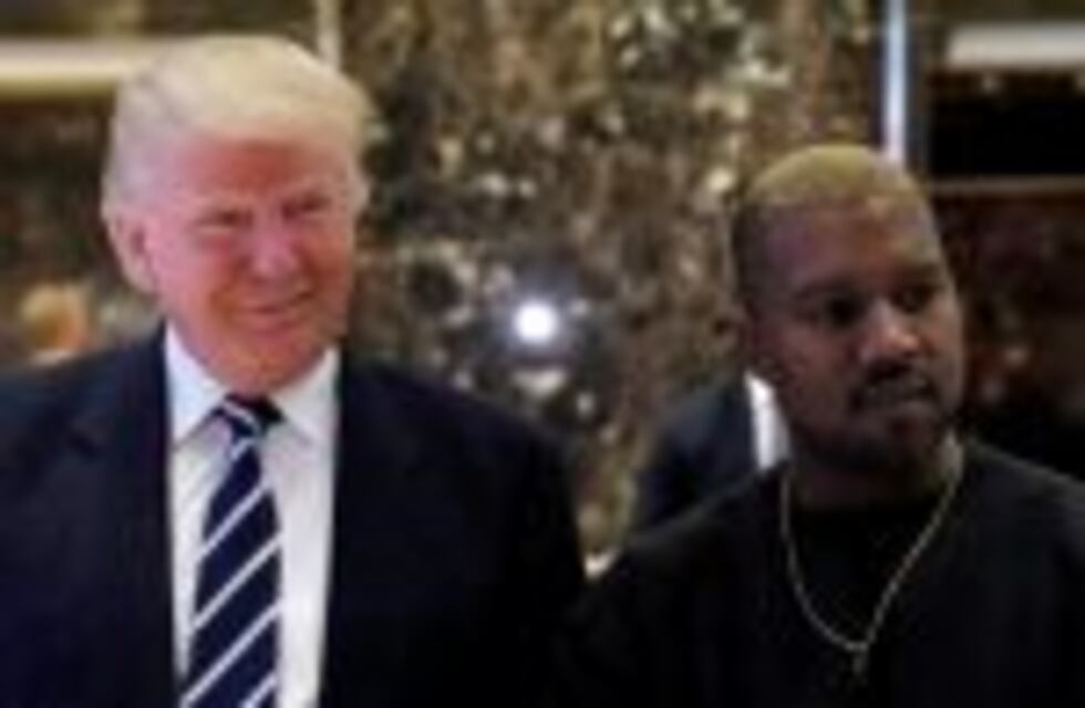 El rapero Kanye West se reunió con Donald Trump