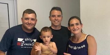 Javier Saviola visitó a Renzo\u002E