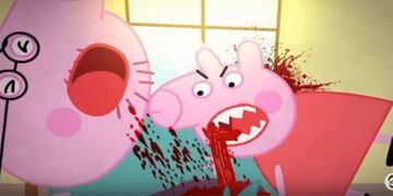 Parte del vídeo de Peppa Pig que mantiene en alerta al Ministerio de Educación\u002E