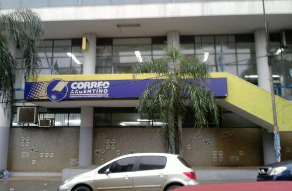 Reclamo de los trabajadores de Correo Argentino en Posadas