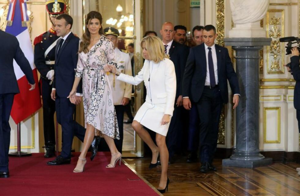 Cumbre del G20: los looks de Juliana Awada y la mujer de Emmanuel Macron