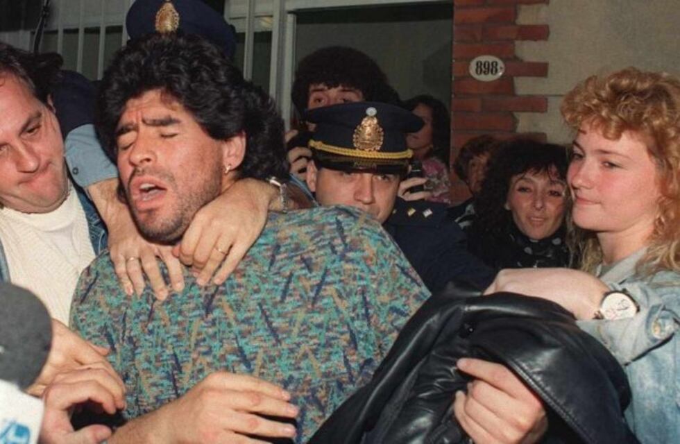 El día que Diego Maradona fue preso por tenencia de drogas