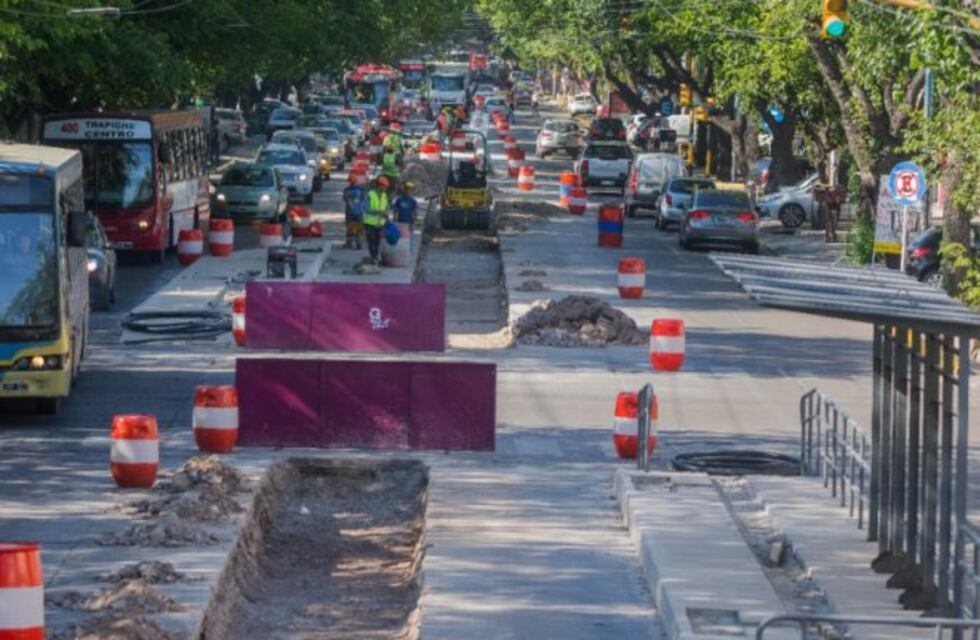 Por las obras del Metrobus, los comerciantes de Godoy Cruz dicen que cayeron las ventas