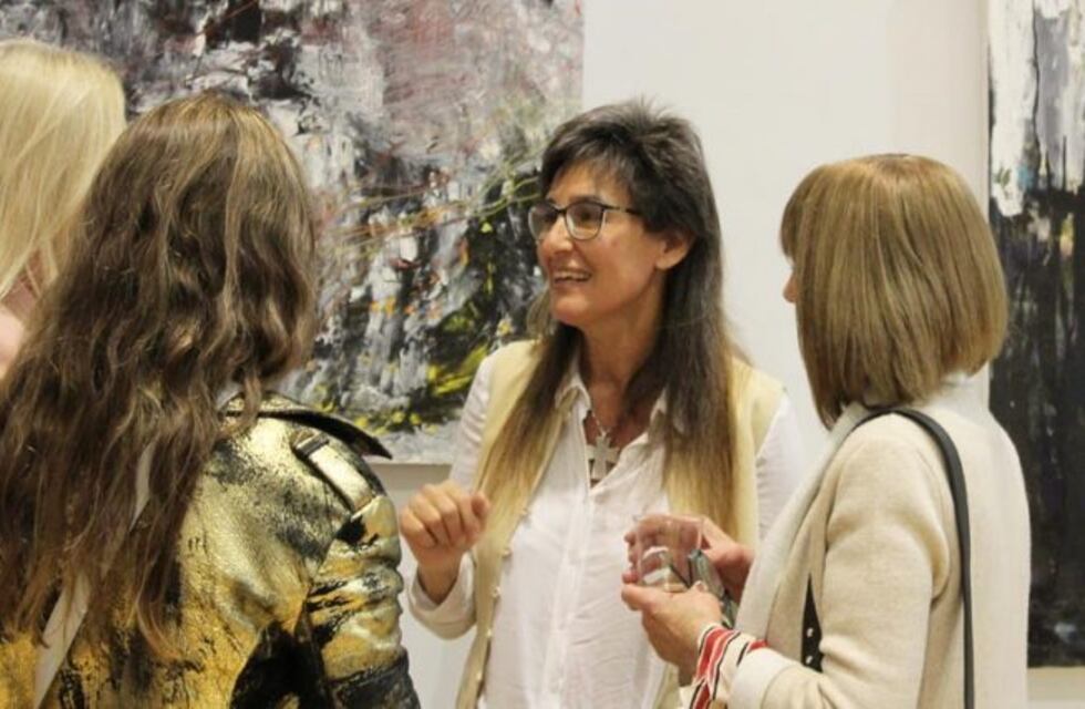 Se inauguró en General Pico la muestra de la artista plástica María García Fava