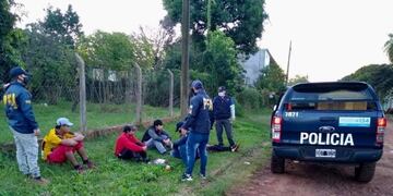 Detuvieron a cuatro personas por infracción del aislamiento y posesión de marihuana en Eldorado