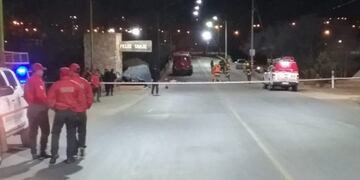El terrible accidente de tránsito costó la vida de tres personas en el puente que une Mina Clavero con Cura Brochero\u002E
