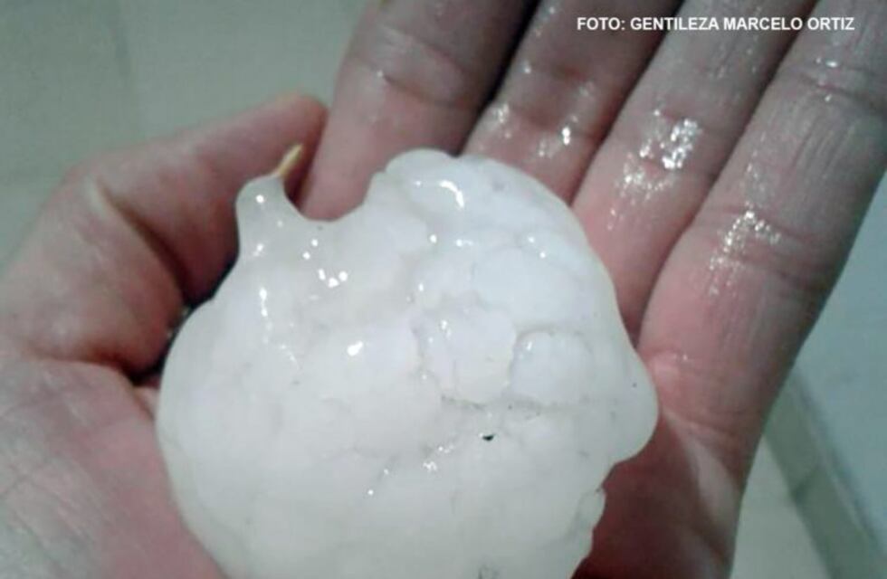 Terrible tormenta de granizo afectó anoche al Este mendocino
