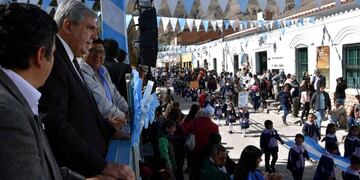Celebración del 25 de Mayo en Tilcara
