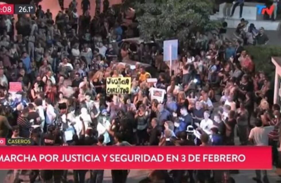 Caseros: Vecinos pidieron justicia tras el asesinato de dos comerciantes