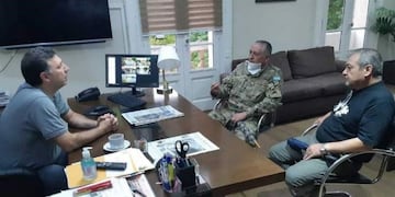 Reunión de Rosso con ex combatientes en Villa María - El Diario de Córdoba