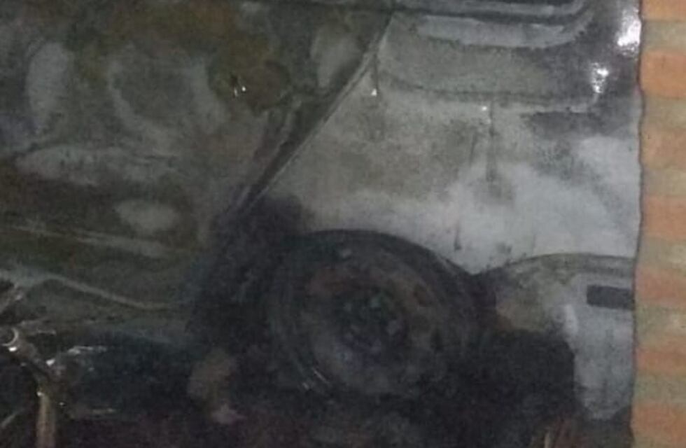 Se incendió un automóvil en Villa Allende