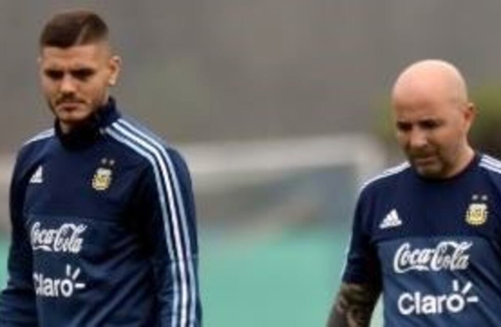 Jorge Sampaoli se reunió con Mauro Icardi en Milan