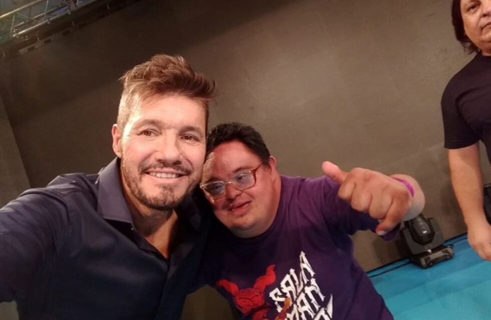 Sueño cumplida: bailarín santiagueño con Síndrome de Down conoció a Marcelo Tinelli