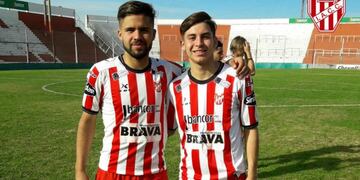 Nicolás y Franco Watson, juntos con la Albirroja\u002E Y quieren que se repita en el plantel superior\u002E