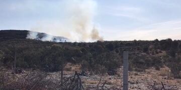 Reinicio de incendios en Tanti