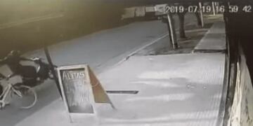 Ataque motochorro en Pergamino\u002E