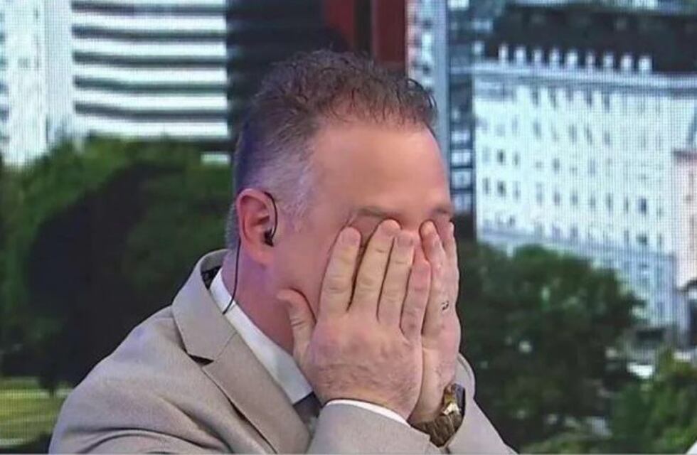 Al dar las cifras de la pobreza en Argentina un periodista no pudo contener la emoción y lloró al aire