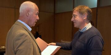 Geoffrey Cardozo y Rodolfo Suárez\u002E