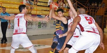 El aporte goleado de Romano, junto a Cuello, le dieron el primer triunfo en la Liga a los de Alta Córdoba\u002E