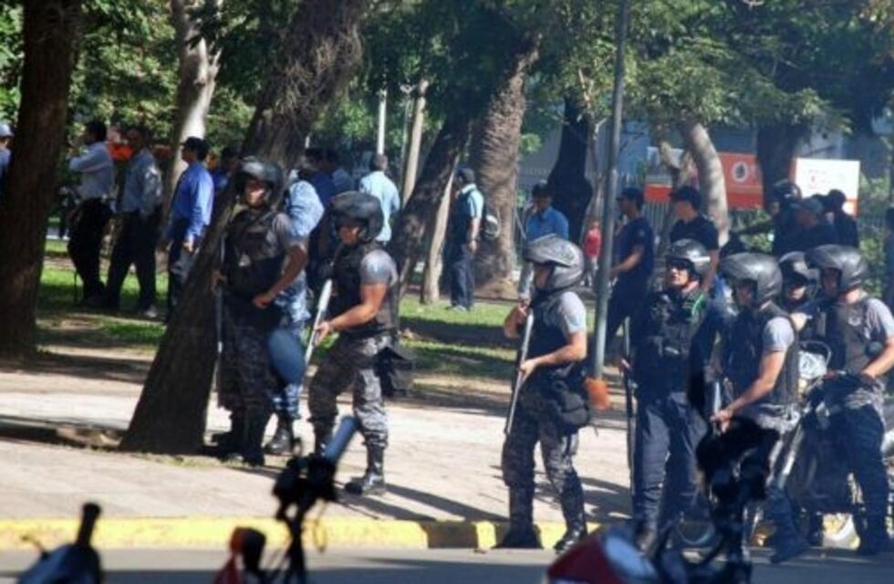 El desalojo del expredio del Ejército se llevó a cabo por más de 600 efectivos