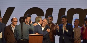 Juan Schiaretti y Martín Llaryora\u002E