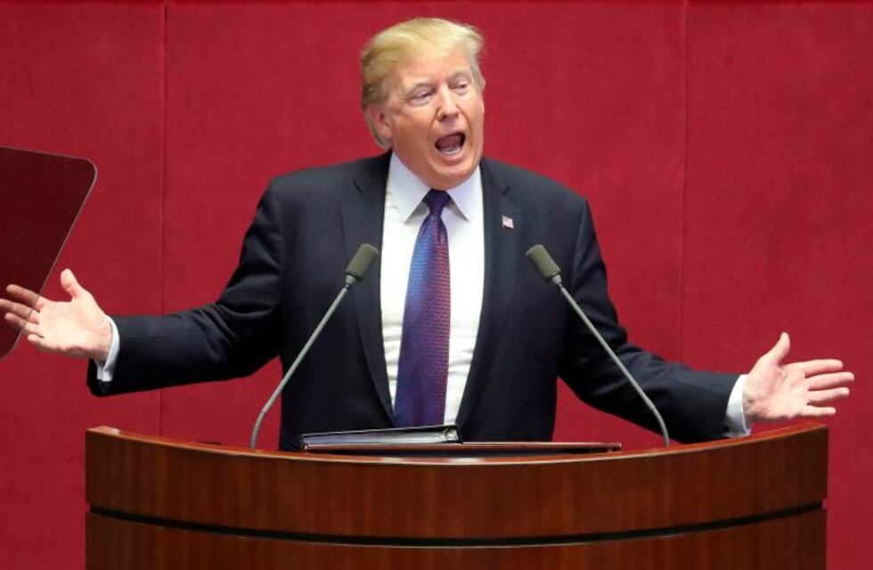 Donald Trump llamó "enano y gordo" a Kim Jong-un