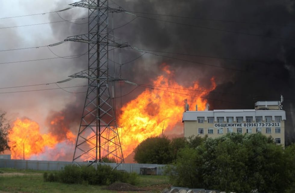 Al menos un muerto y 13 heridos por un incendio en una central termoeléctrica en Moscú